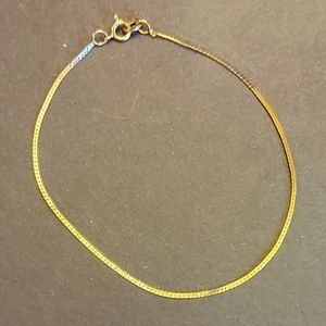Vintage Italian 14k gold bracelet